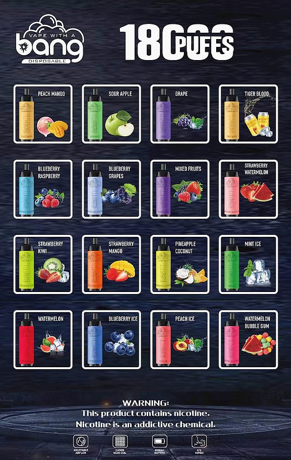 Bests Bang 18000 18k Puffs Disposable Vape Wholesalers (1)