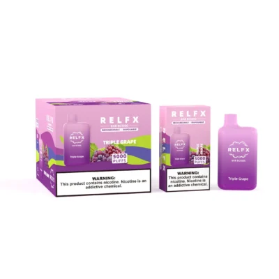 RELFX Bar BC 5000 5k Puffs Vape Descartável Atacado - Dispositivo vaping descartável de alta capacidade