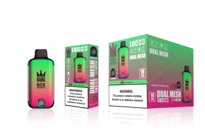 Bang Box 18000 Puffs Disposable Vape - High-capacity disposable vape device providing 18000 puffs