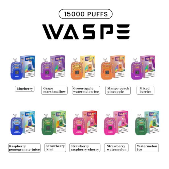 WASPE Digital Box 15000 15k Puffs Einweg-Vape