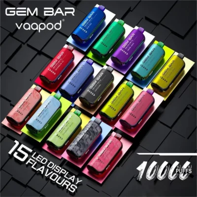 GEM BAR 10000 Rookwolken E-sigaretten Groothandel wegwerpvape-pen