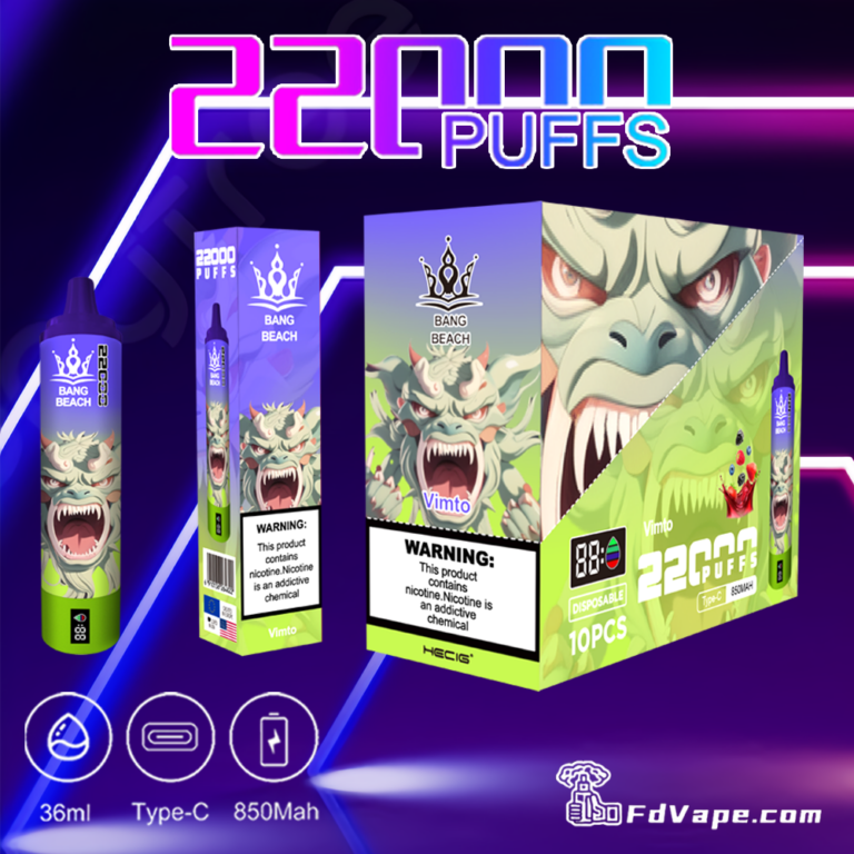 Bang 22000 22k sopla Vape disponible mucha nicotina prueba la venta al ...