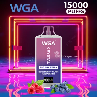 WGA Crystal Pro Max Extra 15000 15k Puffs Vape descartável direto da fábrica