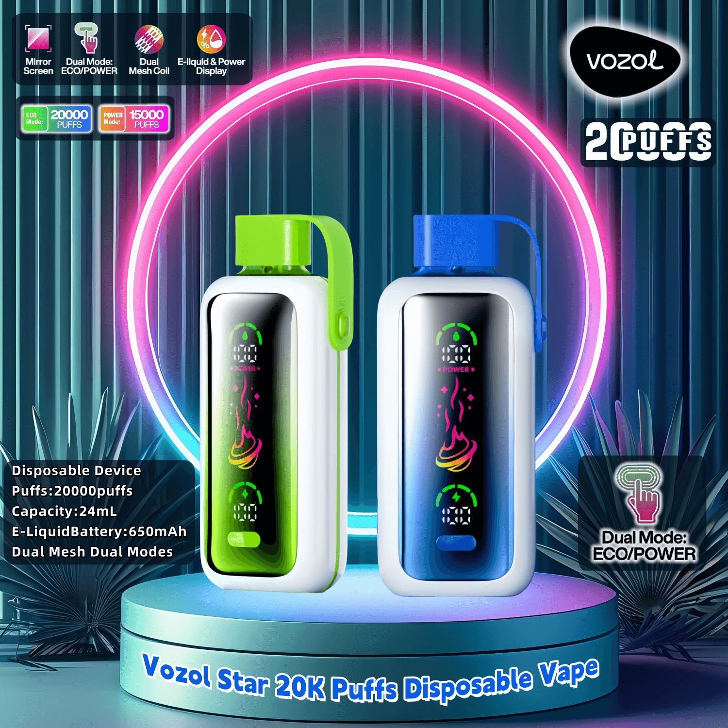 vozol star 20k VOZOL STAR 20000 Puffs Disposable Vape Wholesale – Vapz Vape Wholesale