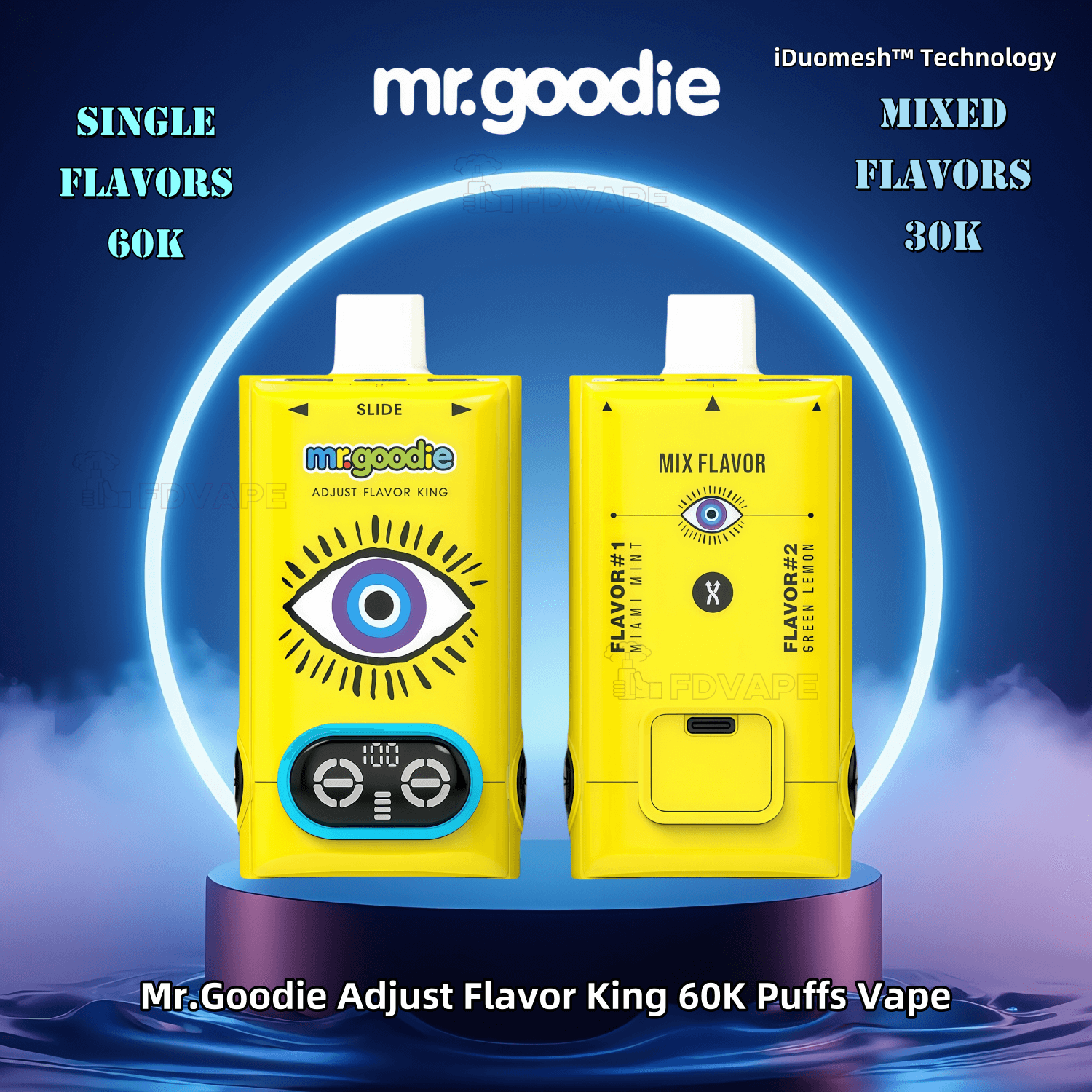 fifty bar vape nicotine content IPLAY ADJUST 35000 Puffs Disposable Vape Wholesale – Vapz Vape Wholesale main image 1