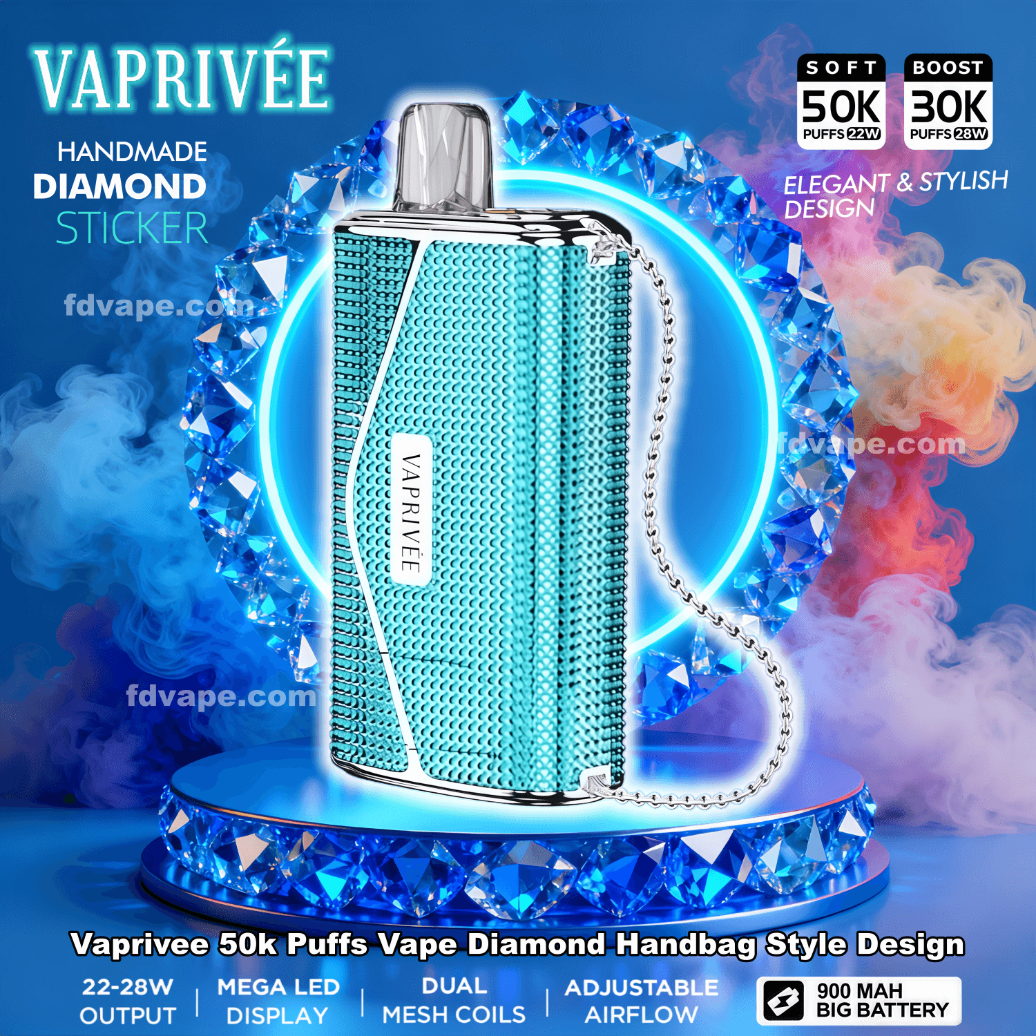 disposable vape with chain RAZ RYL Classic 35K Disposable Vape 16.5ml 5% main image 0